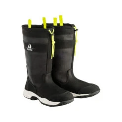 DEAL: 12skipper Drake Segelstiefel Unisex Schwarz, Größe 38