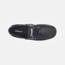 Sebago Clovehitch II Bootsschuh Herren Blue Navy Leather, Größe 45 (US 11) -12seemeilens-DE 7000ge0 908 03 94ceb7bc56c174c0