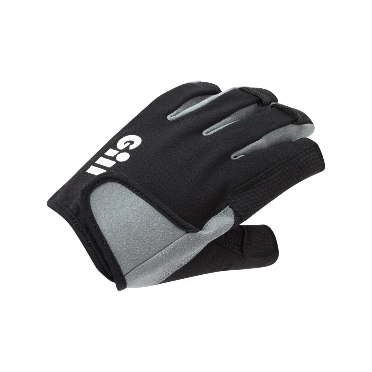 Gill Deckhand Segelhandschuhe Kurzfinger Schwarz, Größe M 3 Gill Deckhand Segelhandschuhe Kurzfinger Schwarz, Größe M