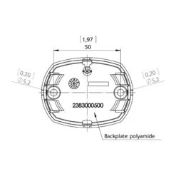 Aqua Signal Serie 34 Backbordlaterne LED BSH - Gehäusefarbe Schwarz 7 Aqua Signal Serie 34 Backbordlaterne LED BSH - Gehäusefarbe Schwarz -12seemeilens-DE aqua signal serie 34 bohrschablone 3 821b1874b2427b87 3