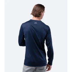Zhik UV Active Langarmshirt Herren Marineblau, Größe M -12seemeilens-DE atp 0070 m nvy grid web 3 jpg