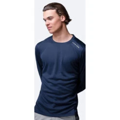 Zhik UV Active Langarmshirt Herren Marineblau, Größe M -12seemeilens-DE atp 0070 m nvy tall web 1 jpg