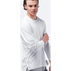 Zhik UV Active Langarmshirt Herren Weiß, Größe M -12seemeilens-DE atp 0070 m wht tall web 1 jpg