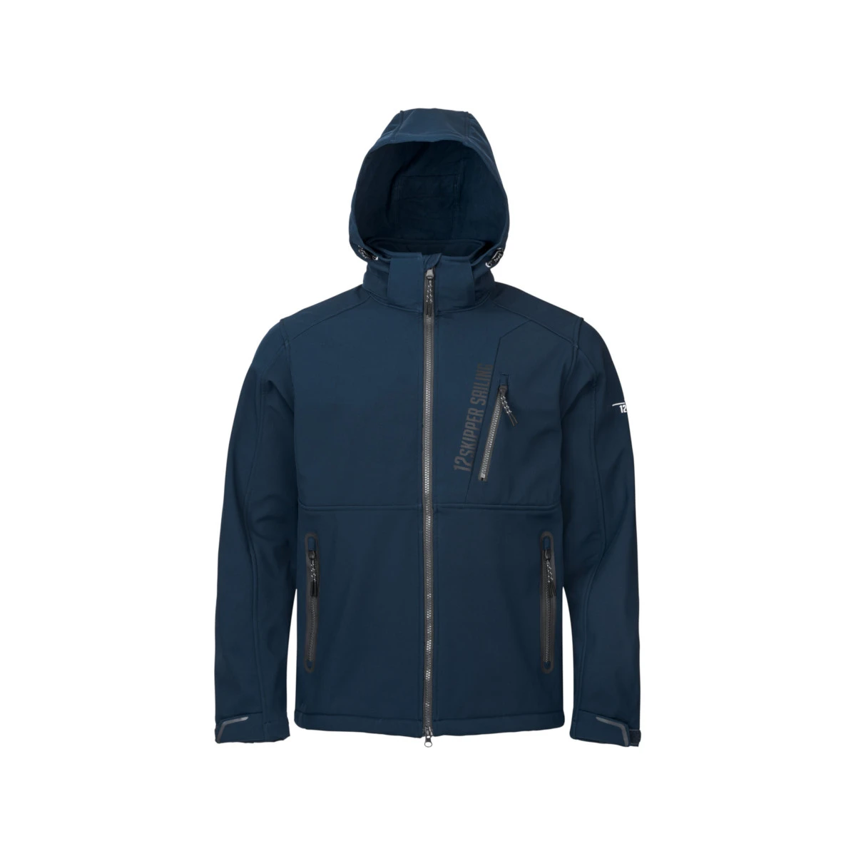 DEAL: 12skipper Amundsen Softshell-Jacke Unisex Marineblau, Größe S 4 DEAL: 12skipper Amundsen Softshell-Jacke Unisex Marineblau, Größe S – Bild 2