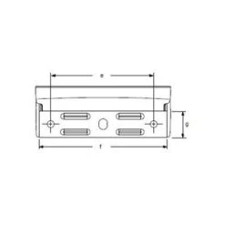 Hella Marine Serie 0950 Sea Hawk XL LED Deckscheinwerfer - Anbau, Breitstrahlend, Gehäuse Schwarz -12seemeilens-DE hella marine led sea hawk deckscheinwerfer breitstrahlend schwarz skizze 4 jpg