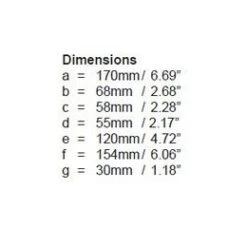 Hella Marine Serie 0950 Sea Hawk XL LED Deckscheinwerfer - Anbau, Breitstrahlend, Gehäuse Schwarz -12seemeilens-DE hella marine led sea hawk deckscheinwerfer breitstrahlend schwarz skizze 5 jpg