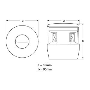 Hella Marine NaviLED TRIO Dreifarbenlaterne Mit Ankerlicht 6 Hella Marine NaviLED TRIO Dreifarbenlaterne Mit Ankerlicht – Bild 4