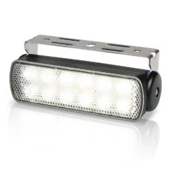 Hella Marine Serie 0670 Sea Hawk LED Deckscheinwerfer - Anbau, Breitstrahlend, Gehäuse Schwarz