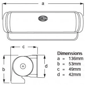 Hella Marine Serie 0670 Sea Hawk LED Deckscheinwerfer - Anbau, Breitstrahlend, Gehäuse Schwarz 5 Hella Marine Serie 0670 Sea Hawk LED Deckscheinwerfer - Anbau, Breitstrahlend, Gehäuse Schwarz – Bild 3