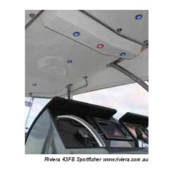 Hella Marine Serie 3980 SpotLED Deckenstrahler LED - Gehäuse Edelstahl Satiniert - Leuchtring In Weiß -12seemeilens-DE hella marine serie 3980 spotled anwendungsbeispiel 7 jpg