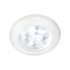 Hella Marine Serie 9599 Rakino Deckenstrahler LED - Gehäuse Kunststoff Weiß - Lichtfarbe Weiß - Spannung 24 Volt