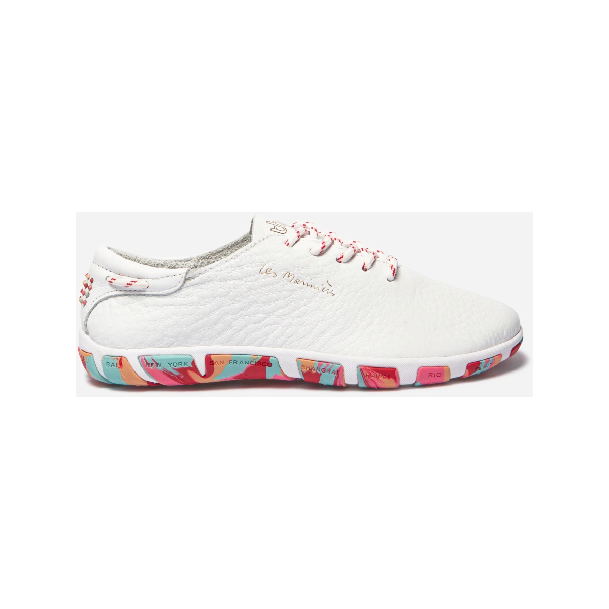 TBS Jazaru Bootsschuh Damen Weiß-pink, Größe 39 3 TBS Jazaru Bootsschuh Damen Weiß-pink, Größe 39