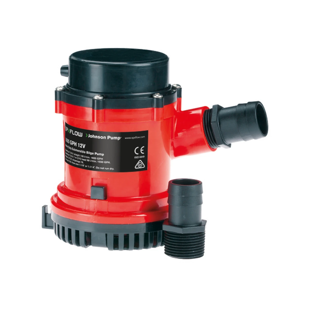 Johnson Pump Johnson HD-Bilgenpumpe L1600/12V 3 Johnson Pump Johnson HD-Bilgenpumpe L1600/12V