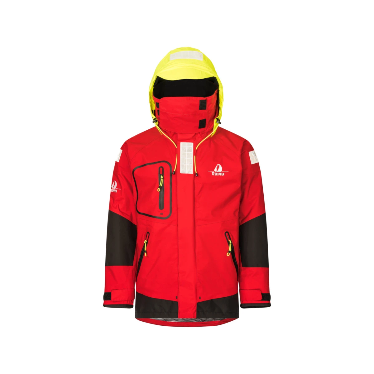12skipper Magellan Offshore Segeljacke Unisex Rot, Größe XXS 5 12skipper Magellan Offshore Segeljacke Unisex Rot, Größe XXS – Bild 3