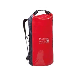 Marinepool Drybag 8 Segelrucksack 62l Rot/schwarz