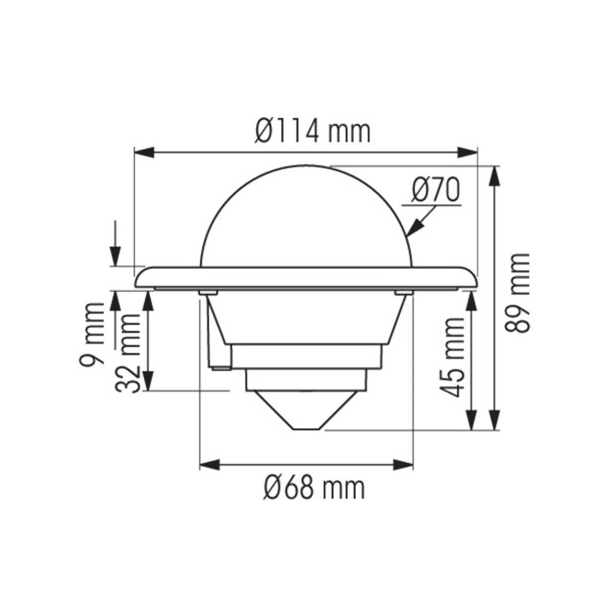 Plastimo Kompass Mini C Weiß 5 Plastimo Kompass Mini C Weiß – Bild 3