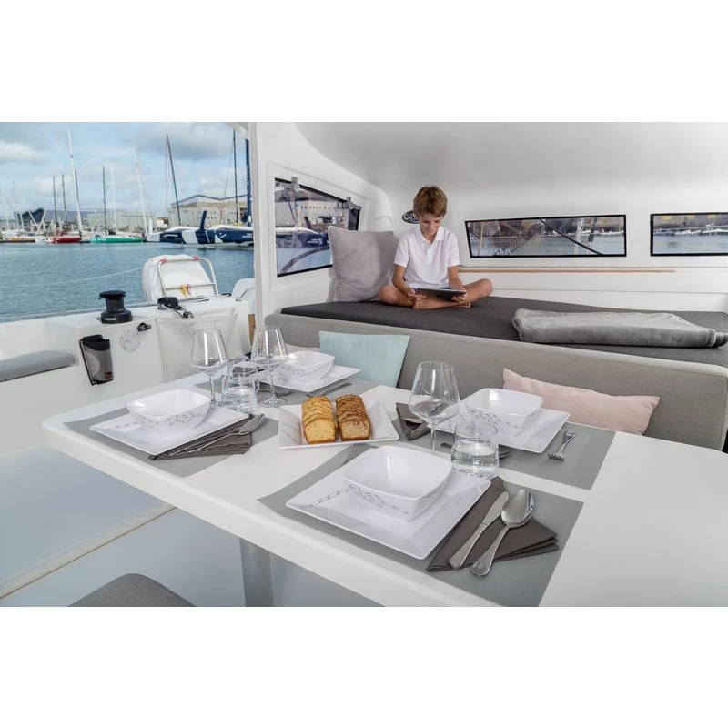 Plastimo South Pacific Geschirr 16-Tlg. Eckig 4 Plastimo South Pacific Geschirr 16-Tlg. Eckig – Bild 2