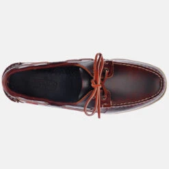 Sebago Docksides Bootsschuh Herren Brown Oiled Waxy Leather, Größe EU 45 (US 11) -12seemeilens-DE sebago dockside 70000g0 3 b2fc5d0789a3e875