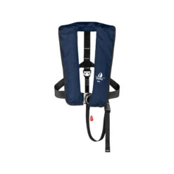 12skipper Automatik-Rettungsweste 300N ISO Mit Harness, Marineblau
