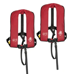 2er-Set 12skipper Rettungsweste 165N ISO Mit Manueller Auslösung, Rot