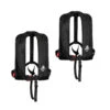 2er-Set 12skipper Automatik-Rettungsweste 165N ISO, Schwarz -12seemeilens-DE sk 520 100 152 wb schwarz 2er set 4c35591801e91fc2