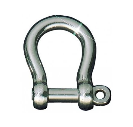 Sprenger Edelstahl-Rundschäkel Geschweift - Länge 21mm, Durchmesser 6mm 3 Sprenger Edelstahl-Rundschäkel Geschweift - Länge 21mm, Durchmesser 6mm