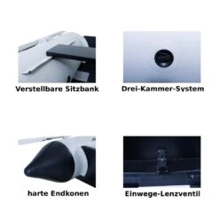 Talamex Aqualine QLS230 Schlauchboot Mit Lattenboden, Länge 2,30m, Grau 16 Talamex Aqualine QLS230 Schlauchboot Mit Lattenboden, Länge 2,30m, Grau -12seemeilens-DE talamex aqualine detail 1 jpg 1