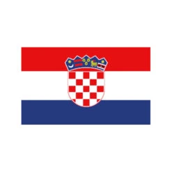 Nationalflagge Kroatien - 20 X 30cm