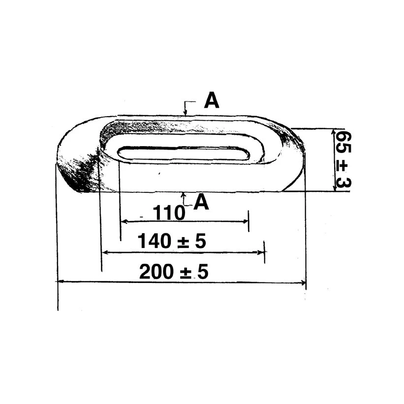 Opferanode Magnesium Aufschraubbar - Gewicht 350g, Länge 200mm 3 Opferanode Magnesium Aufschraubbar - Gewicht 350g, Länge 200mm