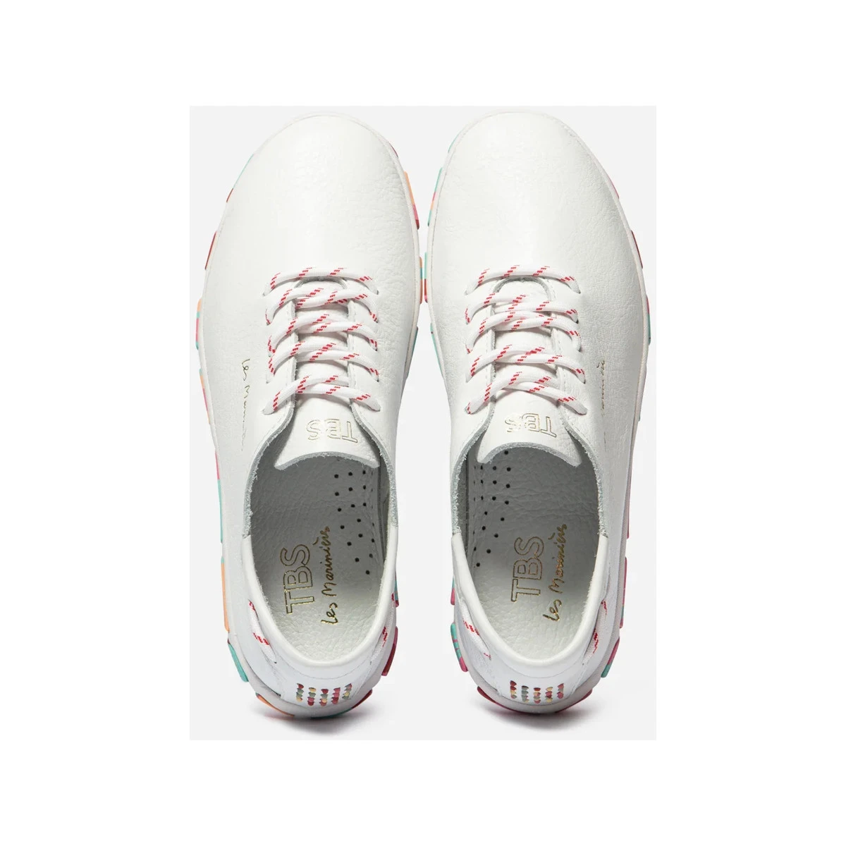 TBS Jazaru Bootsschuh Damen Weiß-pink, Größe 39 5 TBS Jazaru Bootsschuh Damen Weiß-pink, Größe 39 – Bild 3