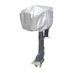 LALIZAS Motorpersenning Top Cover - Motormaße 73x40x65 Cm, Silbergrau